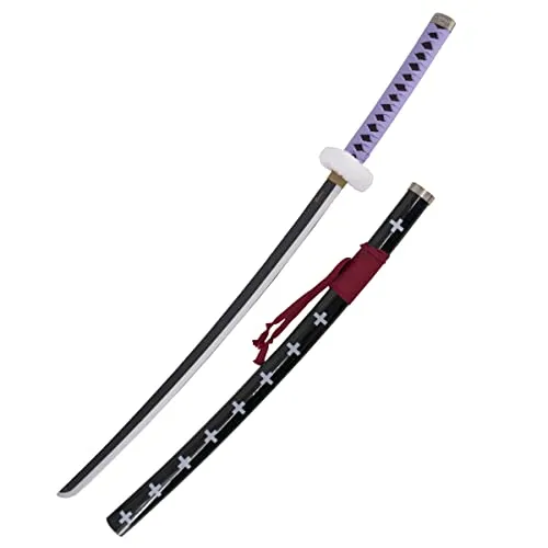 Bambus Katana Trafalgar Law - Cosplay Schwert von Trafalgar Law aus 'One Piece', mit einer langen, sicheren Holzklinge und authentischem Design. Ideal für Anime-Fans und Conventions.