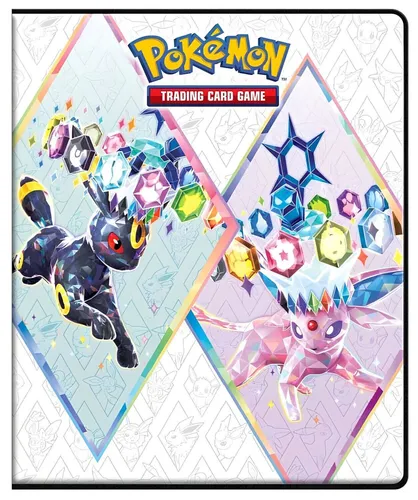 UP Pokemon Nachtara 4-Pocket Album / Binder 80 Karten Prismatische Entwicklungen