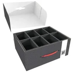 Feldherr Storage Box FSLB150 für Funko POP! - 16 Figuren - Spielfiguren Aufbewahrungsbox mit Schaumstoffeinlagen für 16 Funko POP! Figuren, schützt vor Kratzern und ermöglicht stilvolle Präsentation.