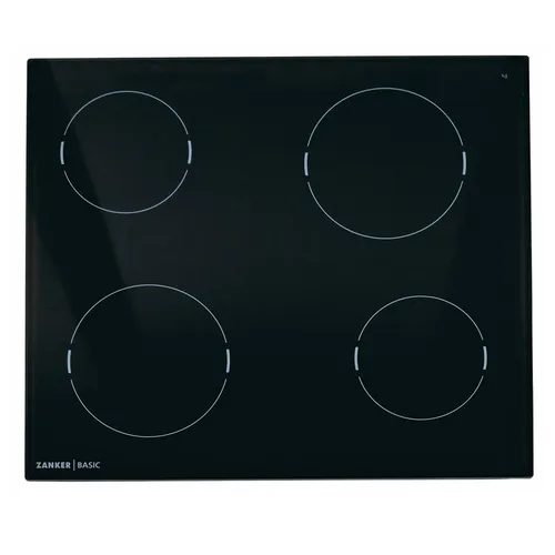 Ersatzglas für Kochfeld Zanker 5616532114, 590x520mm - Backofen- & Herdteile, hochwertiges Ersatzglas für Ihr Zanker Kochfeld, sorgt für Sicherheit und Langlebigkeit.