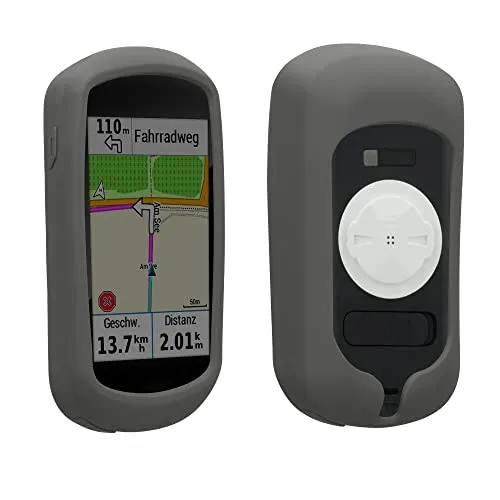 kwmobile Hülle kompatibel mit Garmin Edge Explore - Silikon GPS Fahrrad Case Schutzhülle