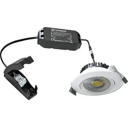 LED's light LED Einbaustrahler 6W, 800K - 2700K, 530lm - dimmbar - Weiß - 82 x 25 mm