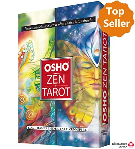 Osho Zen Tarot Set: Buch und 79 Karten - Naturmedizin & Alternative Heilmethoden - Entdecken Sie mit dem Osho Zen Tarot Set tiefere Einsichten und transzendentale Erfahrungen durch 79 Karten und ein informatives Buch.