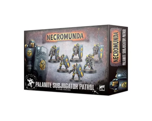 Palanite Subjugator Patrol für Necromunda - Warhammer 40k - GW Necromunda: Setze die Palanite Subjugators ein, um deine Gegner zu dominieren und eine unbesiegbare Truppe zu formen.