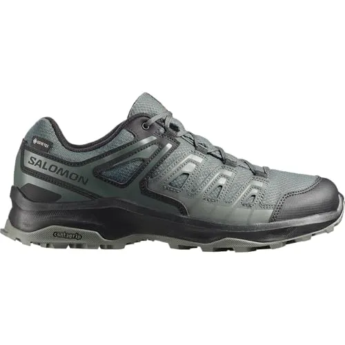 Salomon Herren Extegra GTX Schuhe (Größe 41, grün) - Wasserdichter Wanderschuh für Herren, bietet optimalen Halt und eine robuste Sohle, perfekt geeignet für abwechslungsreiche Tagestouren.