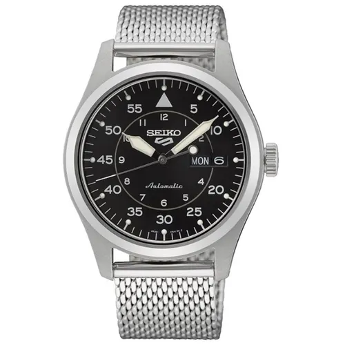 SEIKO 5 SPORTS SRPH23K1 Automatisches Militäruhr Für Männer Edelstahlarmband