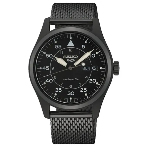 Seiko 5 Sportflieger Automatik Uhr SRPH25K1 - Armbanduhren für Herren mit exklusivem Automatikwerk Kaliber 4R36, 24 Juwelen und präziser Zeitmessung. Ideal für Flieger und Uhrenliebhaber.