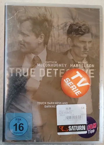 Nic Pizzolatto TV-Serie DVD-Box "True Detective 1" (2014) Harrelson/McConaughey
