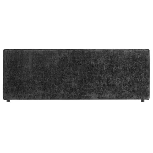 IDIMEX Kopfteil ELOWA 160 cm - Gepolstertes Headboard in Schwarz - Ideal für Doppelbetten mit 160 cm Breite: Zeitloses Design und bequeme Polsterung für entspanntes Anlehnen. Robuster Stoffbezug aus 100% Polyester sorgt für Langlebigkeit.