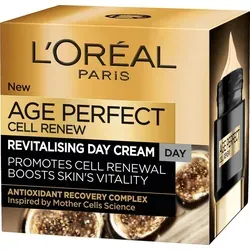 L'Oréal Paris Age Perfect Cell Renew Tagescreme 50 ml - Gesichtscreme für reife Haut, fördert die Zellerneuerung und sorgt für ein strahlendes, jugendliches Aussehen.