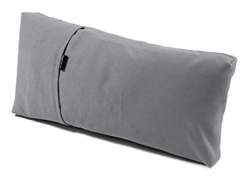 Yogistar Yogakissen Klein Graphit - Ideal für Yoga und Pilates, bietet exzellente Verarbeitung und hohen Komfort. Das Kissen ist weich und angenehm, perfekt zur Unterstützung während der Übungen.