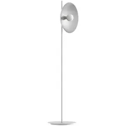 Lumicom Stehleuchte Cassini, Oval, Weiß, 40x160x40 cm - Moderne Stehleuchte für den Innenbereich mit austauschbaren Bauteilen. Ideal für stilvolle Beleuchtung in jedem Raum und in verschiedenen Farben erhältlich. Hergestellt in Italien.