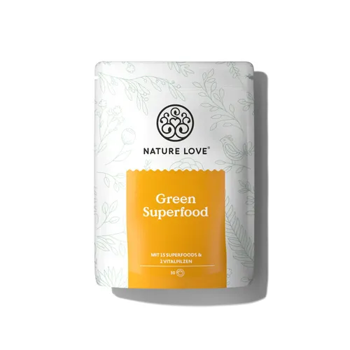 Green Superfood Pulver - 300g Pulver_für 1 Monat