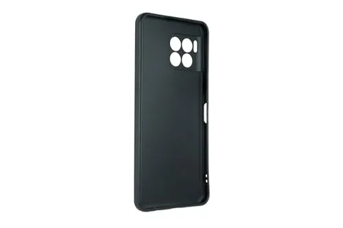 caseroxx Schutzhülle für Telekom T-Phone 2 Pro in schwarz – Flexibles TPU-Case aus stoßfestem Gummi, passgenaue Handy-Tasche mit Kantenschutz & rutschfestem Grip