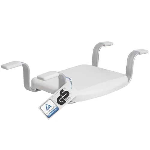 Weinberger Badewannensitz Gratia - Badewannensitz für sicheren Komfort, geeignet für Wannen mit 52 - 64 cm Innenmaß, max. Tragkraft 150 kg, leicht und einfach zu montieren.