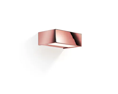 Decor Walther LED Deckenleuchte Box N – Elegante Bad-Wandlampe - Lampen mit fest integriertem LED-Modul, spritzwassergeschützt (IP44) und in stilvollem Rosegold, ideal für Badezimmer und moderne Wohnräume.