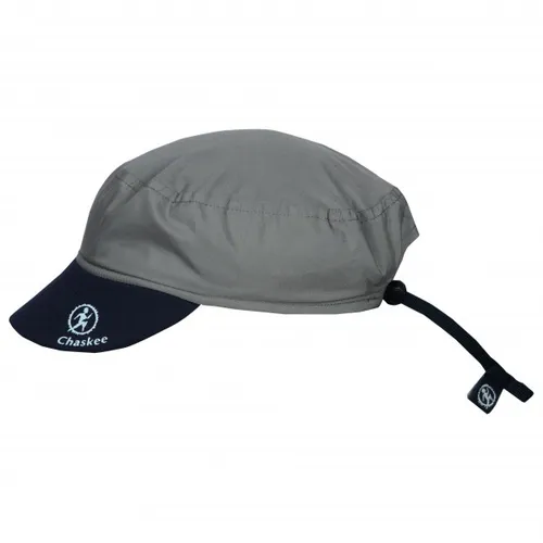 Chaskee Reversible Cap (ONE SIZE, grau) - Stylische reversible Basecap mit verstellbarem Neopren-Schirm für optimalen Sonnenschutz und individuellen Tragekomfort.