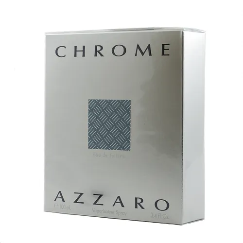 Azzaro Chrome EDT - Eau de Toilette 100ml - Herren Eau de Toilette mit erfrischendem Zitrusduft, ideal für den täglichen Gebrauch und voller vitaler Energie.