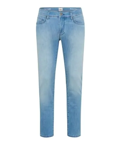 Brax Herren Five-Pocket-Hose Style CHUCK SKY BLUE USED - Moderne Five-Pocket-Hose in hellblau mit Hi-FLEX Light für optimalen Tragekomfort und Bewegungsfreiheit, ideal für jeden Tag.