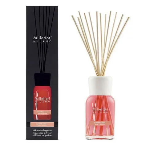 Millefiori Duftlampe STICK DIFFUSER 500 ml OSMANTHUS DEW - Eleganter Stick Diffuser für einen angenehmen Duft in Ihrem Zuhause. Mit 500 ml Osmantus Dew sorgt er für eine wohltuende Atmosphäre und ist ideal für die Raumgestaltung.