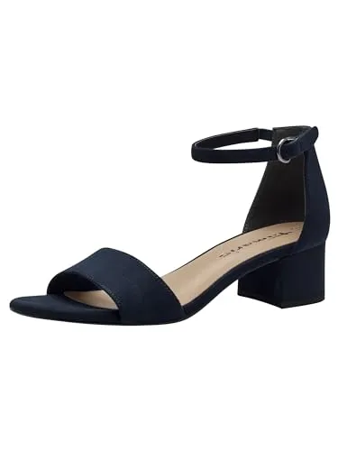 Tamaris Damen Sandalette 1-28201-42 805 - Wanderschuhe mit Anti-Rutsch-Technologie, modischem Textil-Obermaterial und einfachem Klettverschluss für schnelles An- und Ausziehen. Ideal für vielseitige Anlässe.