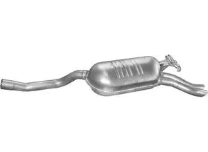 POLMO Endschalldämpfer für Mercedes-Benz W124 - Hochwertiger Endschalldämpfer für Mercedes-Benz W124, optimiert für eine präzise Passform und Langlebigkeit. Ideal für Fahrzeuge mit 2996 cm³ und bis zu 113 PS. Anbausätze separat erhältlich.