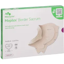 Mepilex Border Sacrum Schaumverb.16x20 c 5 St