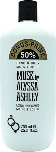 Musk by Alyssa Ashley Body Lotion - Körperpflege: Verwöhnen Sie Ihre Haut mit der leichten Musk Hand- und Körperlotion, die schnell einzieht und für ein geschmeidiges Hautgefühl sorgt.