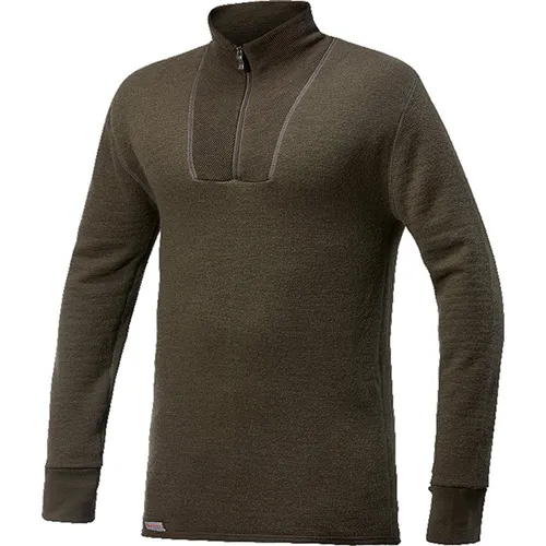Woolpower POLO-Hemd 200 - Merino pine green XS - Unterwäsche aus feiner Merinowolle, bietet hervorragende Isolierung und ist selbstreinigend. Ideal für aktive Outdoor-Enthusiasten.