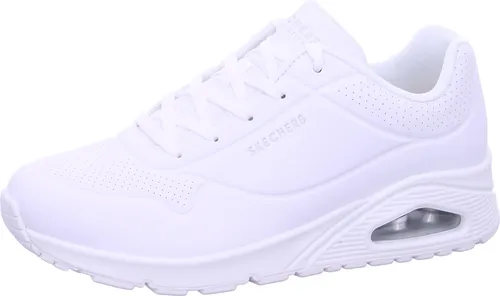 Skechers Uno - Stand on Air Damen Sneakers - Stylische Sneaker aus Synthetik mit Air Cooled Memory Foam Fußbett für unvergleichlichen Komfort und perfekte Anpassung an den Fuß. Ideal für lässige und sportliche Looks.
