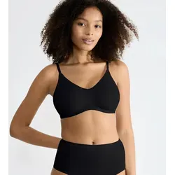 Sloggi GO Daily Cotton Soft Bra Schwarz XX-Large Damen - Funktionsunterwäsche mit bügellosem Design für täglichen Komfort. Aus weicher Baumwolle und Elasthan, atmungsaktiv und formbeständig für langanhaltenden Tragekomfort.