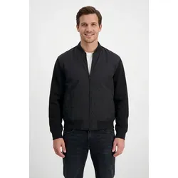 BOSS ORANGE Bomberjacke Ze_Smartcore Regular Fit, 2-Wege-Zipper, Ärmel aus Sweatqualität schwarz L (50)