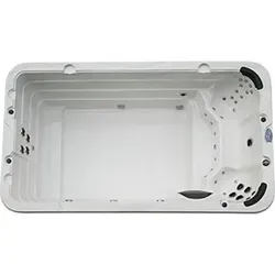 Swim Spa Verona I 400x230x131cm - Außenwhirlpool mit großzügigen Abmessungen, ideal für Entspannung und Fitness im eigenen Garten.