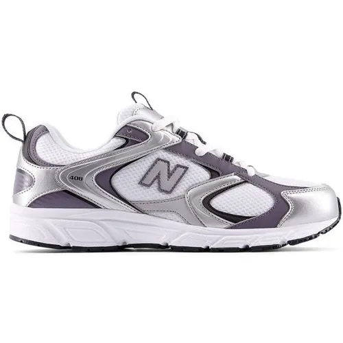 New Balance 408 Sneaker – Sportlicher Stil in Größe 38 EU - Sportlicher Sneaker inspiriert vom New Balance 530, mit bequemem Schnürverschluss und leicht profiliertem Gummisohle für optimalen Tragekomfort.