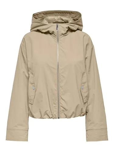 ONLY Female Jacke ONLBEALO - Stylische Langarmjacke aus 100% Nylon, ideal für den Alltag. Leicht und bequem, perfekt für jede Gelegenheit.