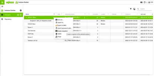 WAGO Solution Builder 2759-132/1119-1012 Steuerungs-Software - Innovative Steuerungs-Software von WAGO für effiziente Projektierung. Integrierte Kommunikations- und Konfigurationsfunktionen für einfache Handhabung im Elektrobedarf.