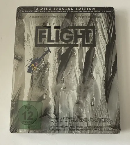 THE ART OF FLIGHT SPECIAL EDITION STEELBOOK BLU RAY + DVD NEU & OVP