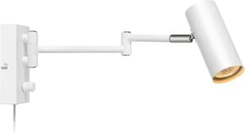 Markslöjd Torino Wandleuchte Weiß - 16 cm - Lampen mit elegantem Design und flexiblen Gelenken für individuelle Lichtgestaltung. Ideal für skandinavische Wohnstile und vielseitige Nutzung im gesamten Zuhause.