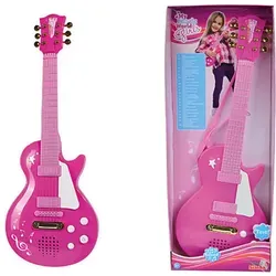 Simba Kinder Gitarre Rockgitarre My Musik World - Spielzeuginstrument für Kinder von 3-7 Jahren, fördert die Kreativität und den Musikspaß. Ideal für kleine Rockstars!