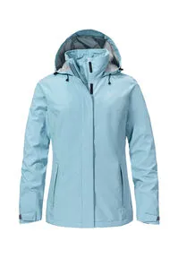 SCHÖFFEL Damen Jacke Gmund L – Wind- und wasserdicht - Die Gmund Jacke von SCHÖFFEL bietet optimalen Schutz bei jedem Wetter. Mit atmungsaktivem VENTURI-Material und verstellbarer Kapuze ist sie ideal für Freizeit und Outdoor-Aktivitäten.
