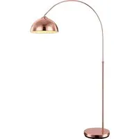Globo Elegante Bogen Stehleuchte Kupferfarbig - Höhenverstellbar - Standleuchte & Deckenfluter mit modernem Design, perfekt für stilvolle Akzente in Ihrem Wohnraum. Höhenverstellbar für individuelle Anpassung.