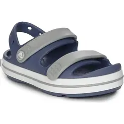 Crocs Unisex Kinder Crocband Cruiser Sandal T, Bijou Blue Light Grey, 20/21 EU - Herrenmode: Leichte und bequeme Sandale mit schwenkbaren Fersenriemen für sicheren Halt, ideal für Strand, Pool oder Freizeitaktivitäten.
