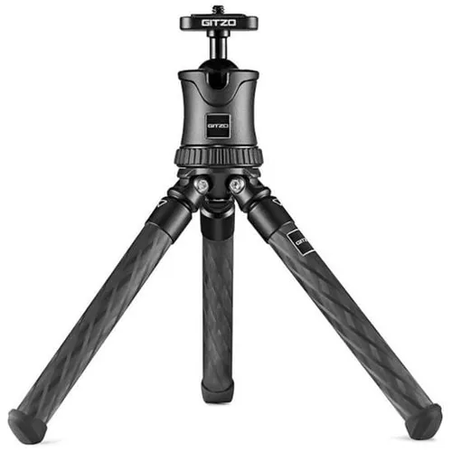 Gitzo GKTBB1 Mini Traveler Tripod Kit Black1 - Kompaktes und leichtes Stativ, ideal für Reisefotografen, bietet Stabilität und Flexibilität für beeindruckende Aufnahmen.