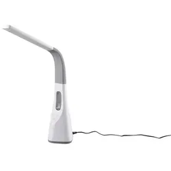 REALITY LED-Tischleuchte Vento R50381101 mit Ventilator - Tischlampe mit 5 W und 650 lm, bietet zusätzlich einen integrierten Ventilator für erfrischende Luftzirkulation.
