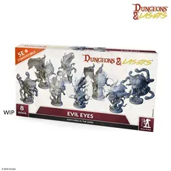 Dungeons & Lasers Evil Eyes Modellbausatz - Modellbausatz für eindrucksvolle Dungeons & Lasers Evil Eyes-Figuren, ideal für kreative Bastelprojekte und beeindruckende Spiele-Szenarien.