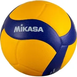 Mikasa V300W FIVB Volleyball - Professioneller Volleyball für Innen- und Außenbereich, bietet hervorragenden Grip und ist ideal für Schulen, Clubs und Freizeitspiele.