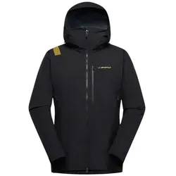 La Sportiva Alpine Guide GTX Performance Jacket Men black/yellow (K00Y00) M - Skitourenjacke für Männer, aus GORE-TEX Performance Material für höchste Wasserdichtigkeit und Atmungsaktivität, ideal für extreme Bedingungen und maximale Bewegungsfreiheit.