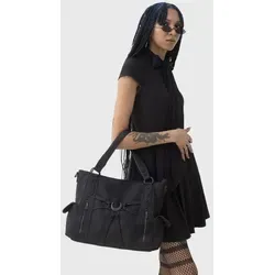 KIHILIST by KILLSTAR Handtasche Over The Moon schwarz - Stylische Handtasche Over The Moon für Damen aus 100% Polyurethan. Perfekt für den Alltag und als besonderes Geschenk – entdecke die dunkle Eleganz in deinem Look!