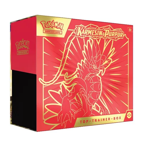 POKÉMON Sammelkarte Koraidon Top-Trainer-Box Pokemon Sammel-Karten Kollektion deutsch