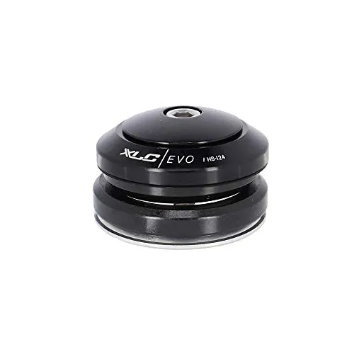 XLC Evo A-Head-Steuersatz Taper HS-I24 - Integrierter Steuersatz für optimale Stabilität - Steuersätze, integrierter Steuersatz für verbesserte Stabilität und Langlebigkeit, ideal für sportliche Fahrräder
